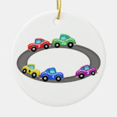 市販車の競技場 セラミックオーナメント (正面)