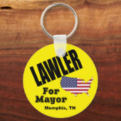 市長キーチェーンのローラー キーホルダー (正面)