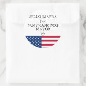 市長ステッカー用ゼリー ラウンドシール (バッグ)