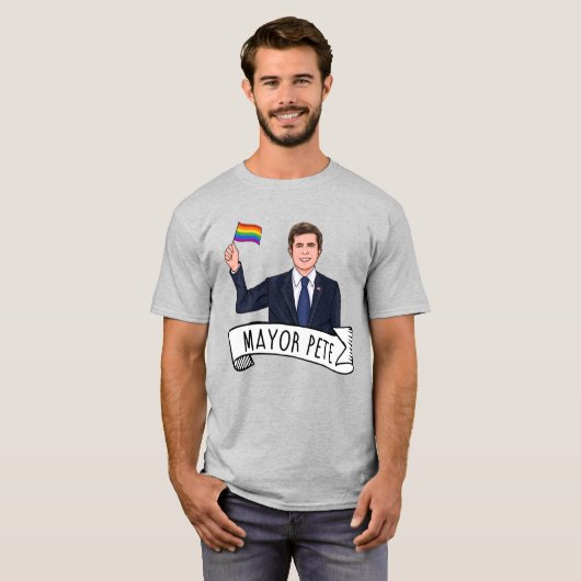 市長ピートプライド Tシャツ (正面フル)