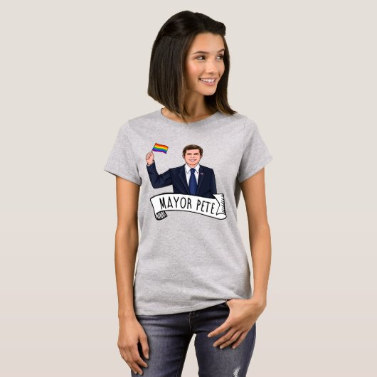市長ピートプライド Tシャツ (正面フル)