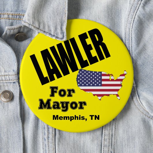 市長選議員 缶バッジ (インサイチュ)