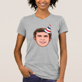 市長 誕生日 Tシャツ (正面)