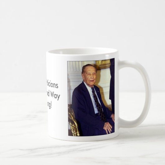 市長、StromThurmond2001、PoliticiansStay… コーヒーマグカップ (右)