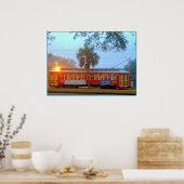 市電、オフから作業 ポスター (キッチン)