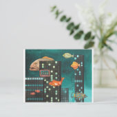 市魚 ポストカード (スタンド正面)