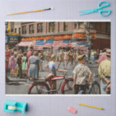 市-ウォータータウンWI -スモールタウンパレード1941 薄葉紙 (クラフト)