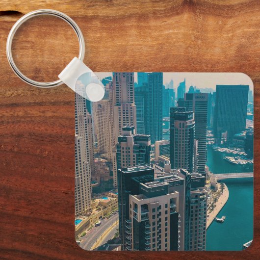 市 キーホルダー (正面)