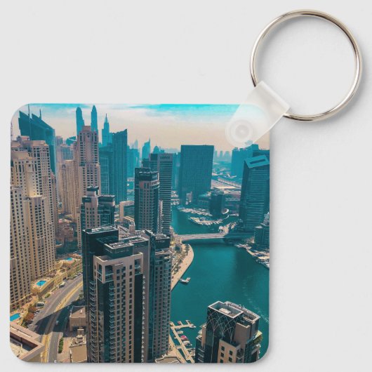 市 キーホルダー (裏面)