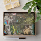 市-マイアミFL -座席プールサイド1941 薄葉紙 (ギフト)