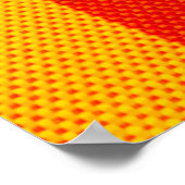 布でテクスチャを閉じ市松模様にる  ポスター (角)