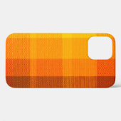 布でテクスチャを閉じ市松模様にる Case-Mate iPhoneケース (裏面 (横))