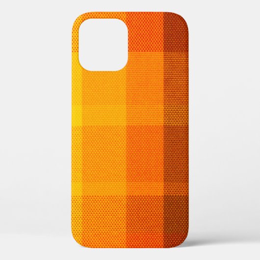 布でテクスチャを閉じ市松模様にる Case-Mate iPhoneケース (裏面)