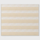 布の上に白いレースデザイン。 ラッピングペーパー (フラット)