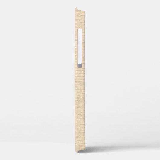 布の上に白いレースデザイン。 Case-Mate iPhoneケース (裏面 / 左)