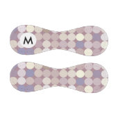 布の円の抽象芸術パターン 野球ボール (パネル)