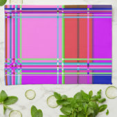 布の色の正方形 キッチンタオル (折り畳み)