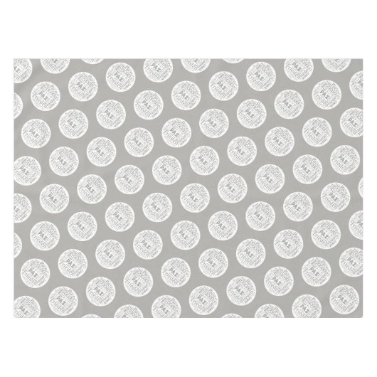 布の言葉の平数々の和の言葉。 テーブルクロス (正面(横))