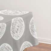 布の言葉の平数々の和の言葉。 テーブルクロス (インサイチュ)