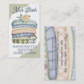 布スタック裁縫シームレスキルターキルティング 名刺 (正面/裏面)