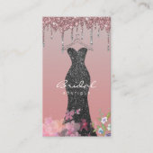 布ハンガードレスファッションショップグリッタードリップ 名刺 (正面)