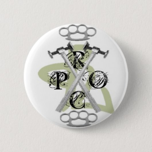 布告本格的なPin 缶バッジ (正面)