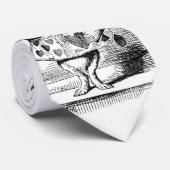 布告者として白いウサギ ネクタイ (ロール)