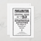 布告29 ポストカード (正面/裏面)