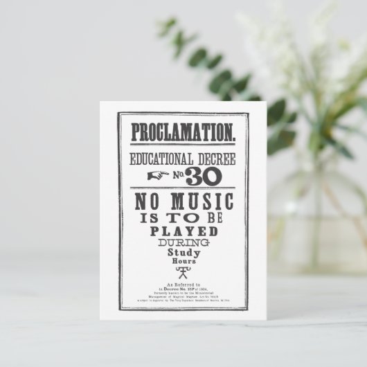 布告30 ポストカード (スタンド正面)