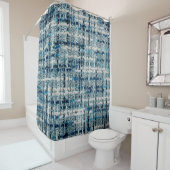 布地の質感に合うボウクル シャワーカーテン (インサイチュ)