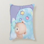 布地：ブラシ付きポリエステル アクセントクッション (正面(垂直))