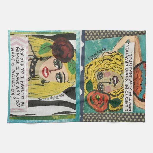 布巾 キッチンタオル (横)