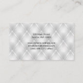 布張りホワイトパディング材 名刺 (裏面)