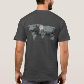 布教ライフ引用文Tシャツ Tシャツ (裏面)