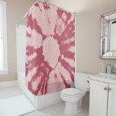 布綿絞り染め模様抽象芸術背景 シャワーカーテン (インサイチュ)
