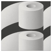 布製トイレ紙デザイン ファブリック (クローズアップ)