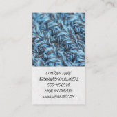 布製ハサミ |シンブルと針 名刺 (裏面)