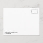 布CC0057とアルバート・エーデルフェルト笑いモデル ポストカード (裏面)