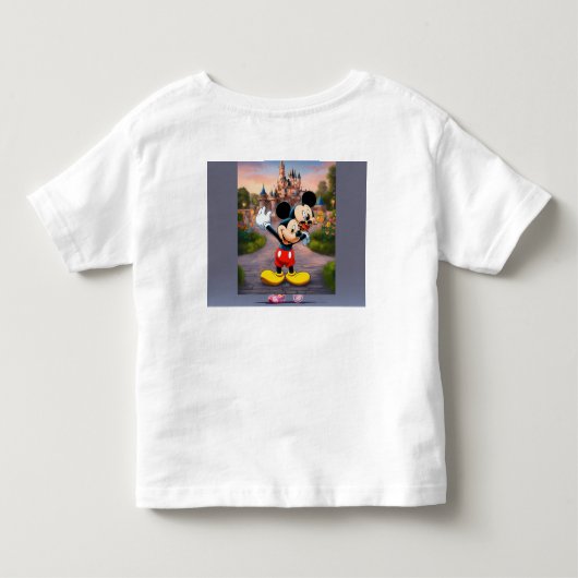 布Tシャツ トドラーTシャツ (裏面)