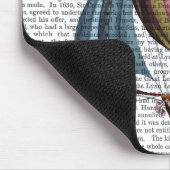 帆が青い航空船 マウスパッド (コーナー)