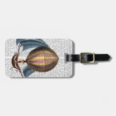 帆が青い航空船 ラゲッジタグ (正面横)