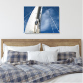 帆と索具 キャンバスプリント (インサイチュ (寝室))