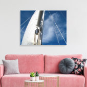 帆と索具 キャンバスプリント (インサイチュ (リビング))