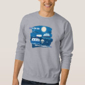 帆と轟音と夢:海の壮大な世界 スウェットシャツ (正面)