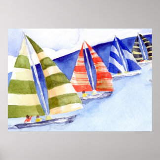 帆のあるおもしろい ポスター