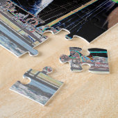 帆の下のボート ジグソーパズル (側面)