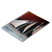 帆の下のボート ノートブック (左側)