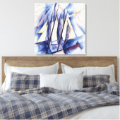 帆の移動 キャンバスプリント (インサイチュ (寝室))