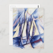 帆の移動 ポストカード (正面/裏面)