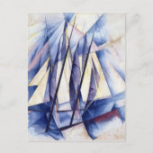 帆の移動 ポストカード (正面)